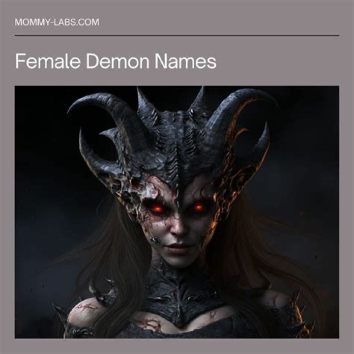 Captivating Demon Female Names: A Comprehensive Guide