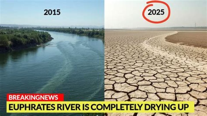 Euphrates River Drying Up At An Unprecedented Rate