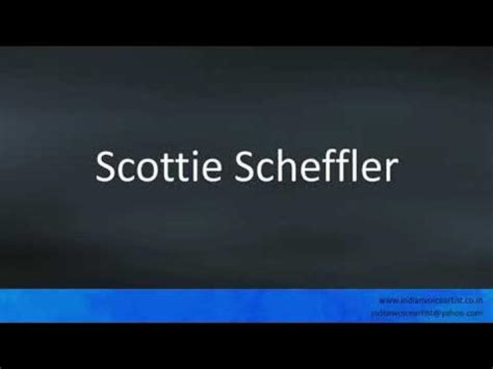 How To Pronounce: Scottie Scheffler
