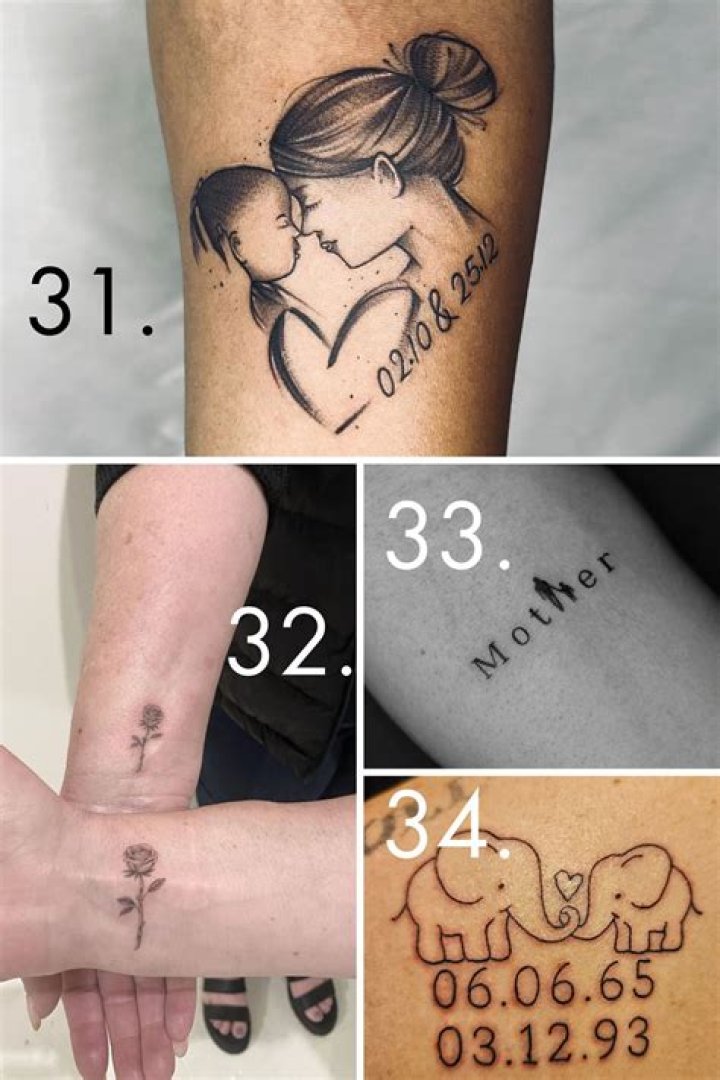 Top 10 Mom-Son Tattoo Designs For An Unbreakable Bond